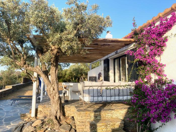 Maison de pêcheur superbe vue mer, grand jardin