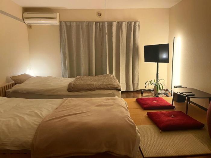 瓦町駅から約700メートル 徒歩8分の好アクセス 最大3名宿泊可 繁華街すぐそこ 福田町5F shigeの里