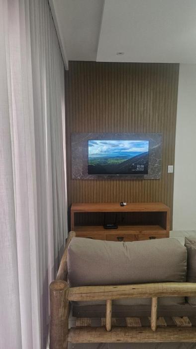 Duplex todo climatizado na orla