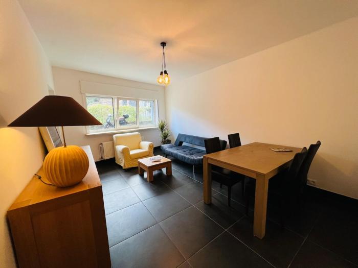 Gelijkvloers appartement in het hart van de stad