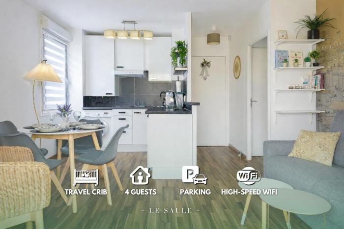 Le Saule - T2 avec Balcon & Parking - Proche Disneyland