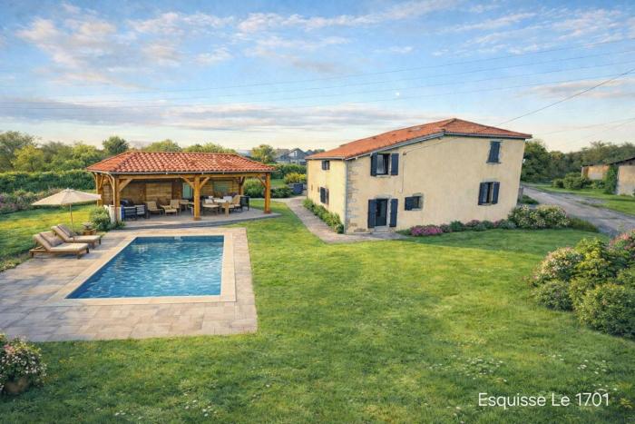 Le 1701 – Gîte 15 pers avec piscine, Puy du Fou