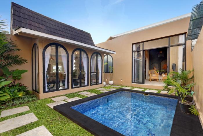 Alcoba Canggu 1BR Private Pool Villa with Bathtub & Parking