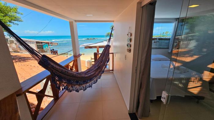 PÉ NA AREIA E VISTA MAR - NEVES APTOS MSP - 2ª Praia do Morro de São Paulo