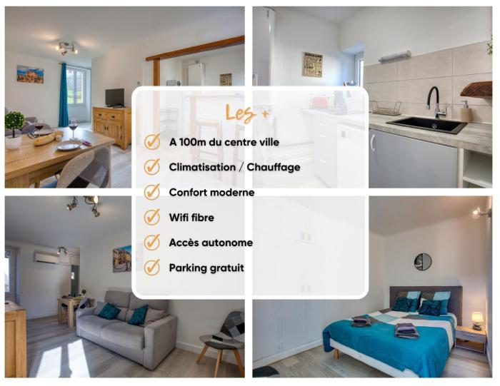 2 pièces, charmant, central, climatisé," Amorada "