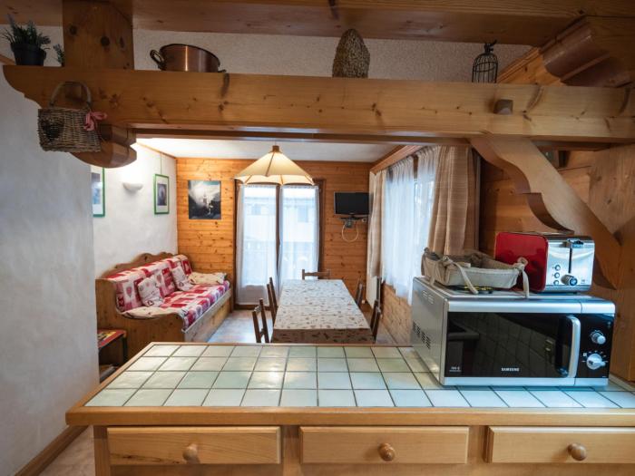 Appartement 3 pièces 5 pers, prox. pistes, centre Les Gets, garage, balcon SO, Wi-Fi, animaux admis - FR-1-671-231