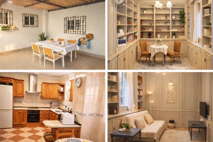 Luminoso apartamento con patio privado cerca de la playa Málaga