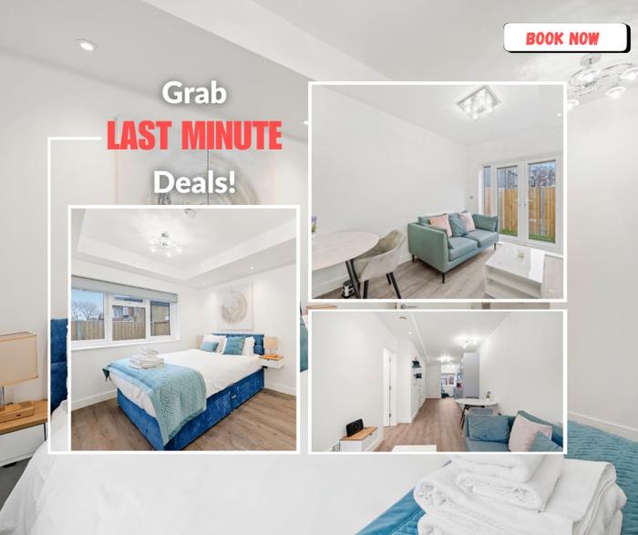 Premium Deals ! Weekly Secure ! Bright and Stylish One Bedroom Flat by Direct2hosts ! London W3 7LU, United Kingdom ! Nancy Properties Short Lets & Serviced Accommodation!