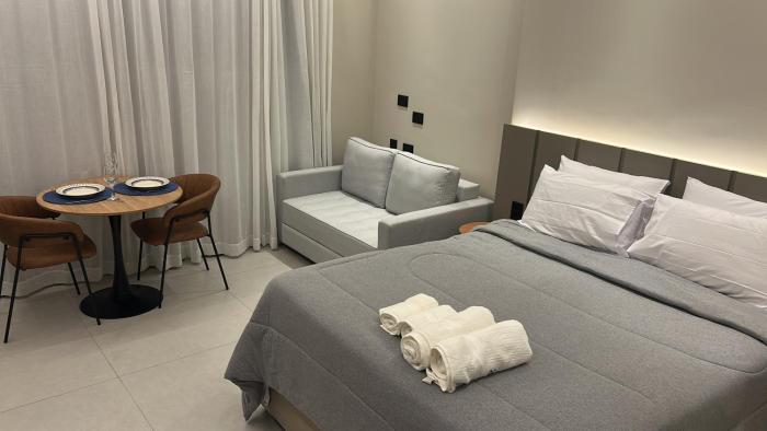 Studio Stay Santos no Gonzaga - vista ao mar