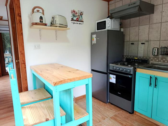 Refugio camino a lago riesco