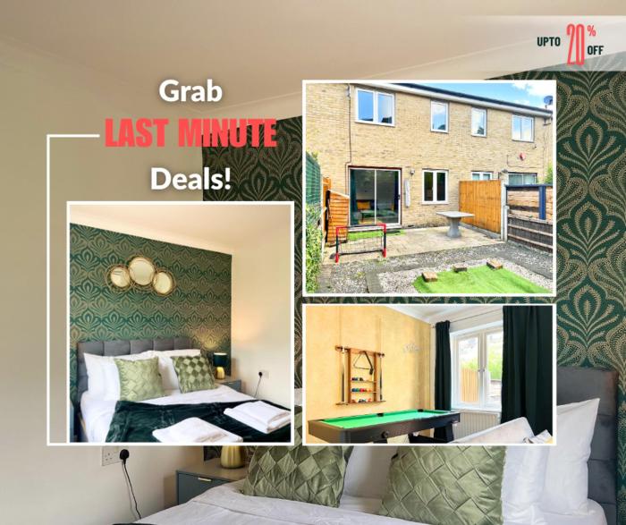 Last-Minute Offers l Exclusive Deals on 2 Double Bedrooms - Weekly & Monthly Stay - Sleeps 6 lHofin Stays Short Lets & Serviced Accommodation