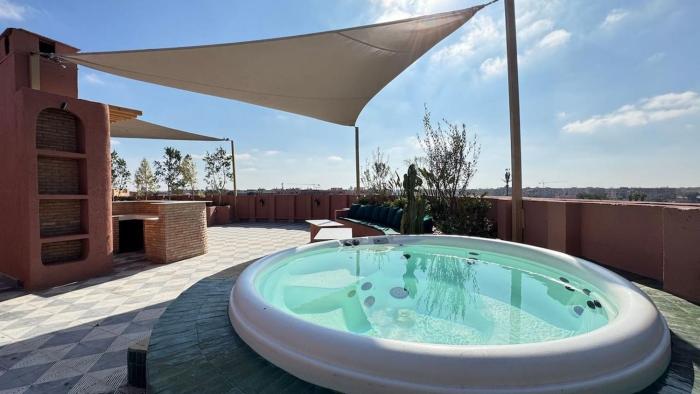 Rooftop au centre de Guéliz