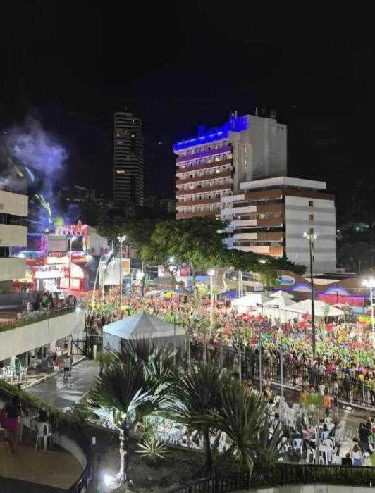 Apartamento de frente para o carnaval de Salvador