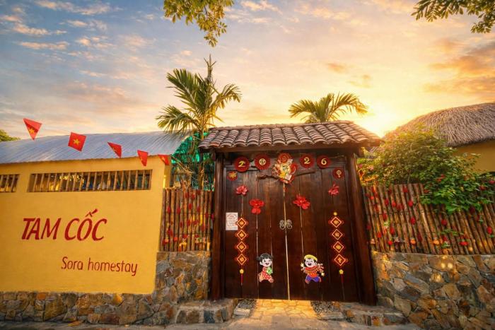 Sora Tam Coc - Bamboo & Wood Traditional Homestay