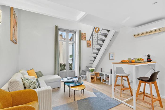 Cosy Duplex Mimosa Cannes Center - Happy Rentals