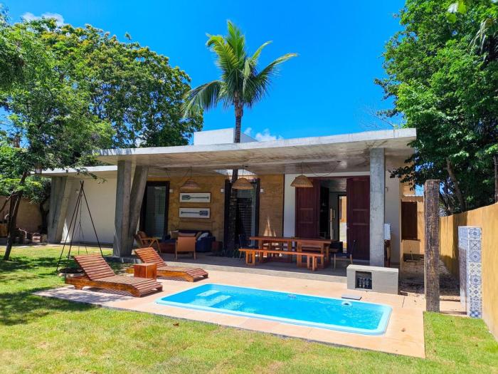 Macaco Molhado Beach House em Imbassaí - 4 suites