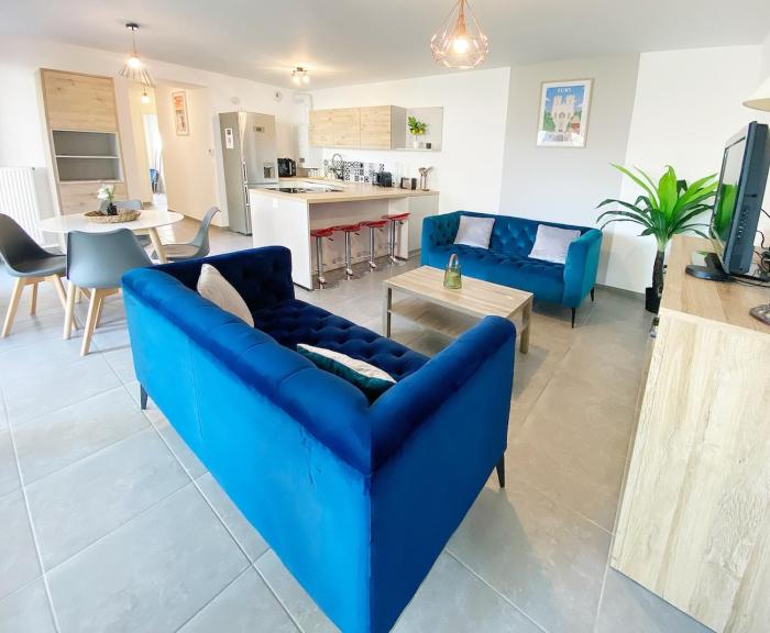 Chez Pablo, maison avec jardin et parking privé