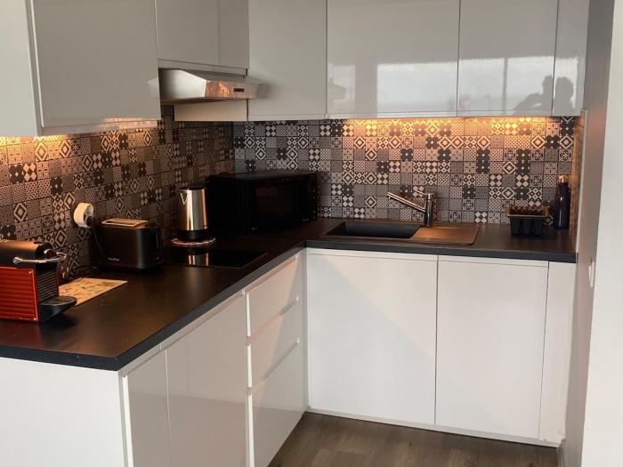 Studio vue mer centre ville et parking