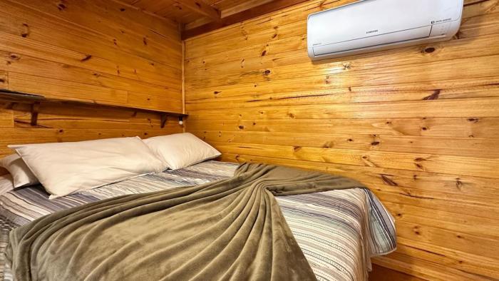 Refúgio em gramado com vista