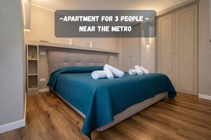 -3 min walk from the metro- Wi-Fi and privacy -