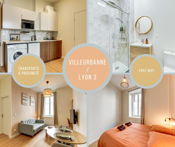 LOpaline - Appartement premium à deux pas de Lyon