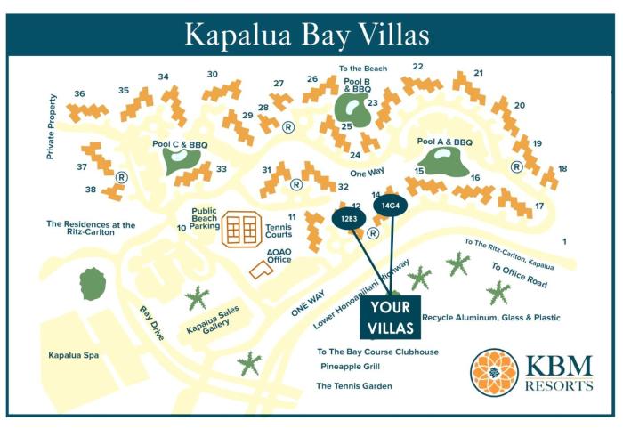 Kapalua Bay Villas 2 Free Rental Cars KBM Resorts Large Master Suite 2 Units 3 Bedrooms ML-1963