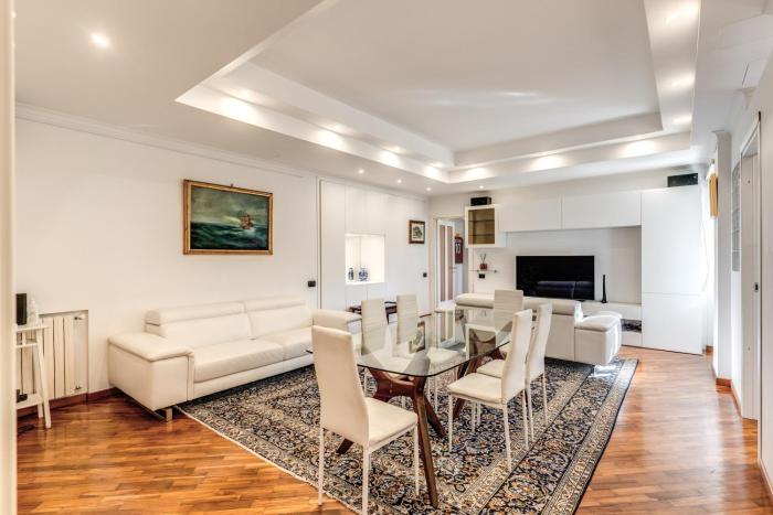 White Vatican Apartment