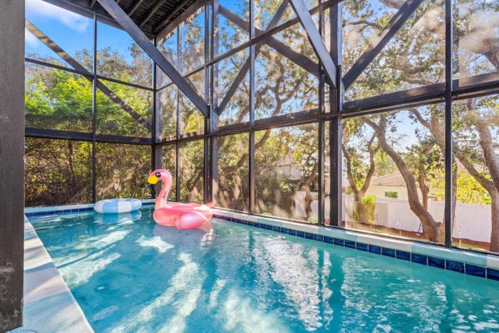 Ocean Views Private Heated Pool Walk to Beach