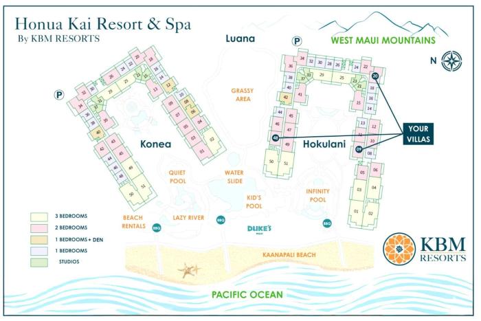 Honua Kai Hokulani 3 Free Rental Cars KBM Resorts Most Stunning Views 3 Units 6 Bedrooms ML-1952