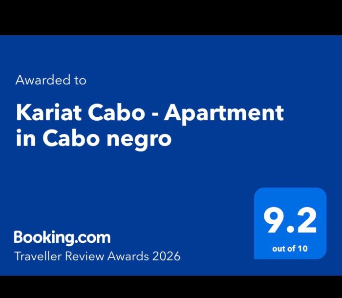Kariat Cabo - Winner Award 2026 apartment Cabo negro