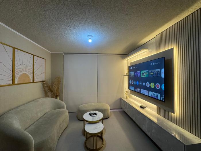 Flat 1BR San Miguel cerca a Malecón con balcón