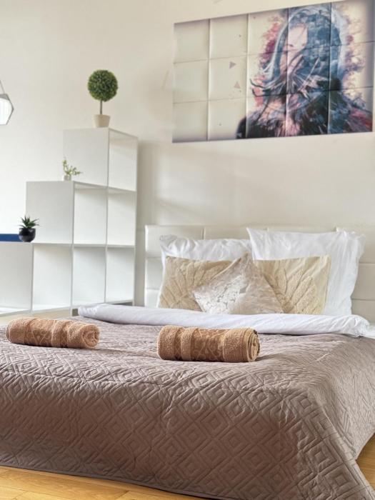 Panorama Balcony Studio Danube River Great Market Hall Budapest