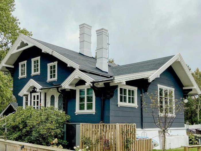 Norwegian Log House Near Falsterbos Sandy Beach