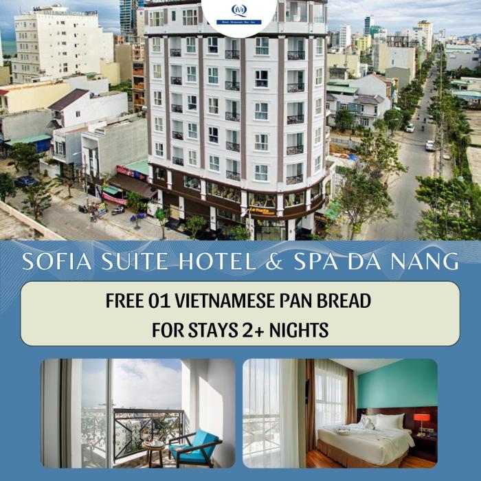 Sofia Suite Hotel & Spa Da Nang - Free 01 Draught Beer and 20-minute Spa per Room