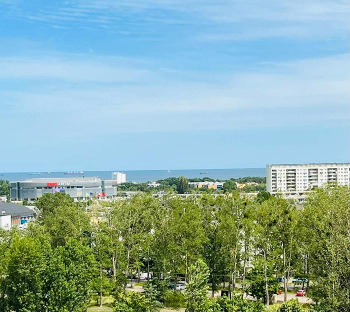 Mieszkanie Gdańska Oliwa z widokiem na morze 3 min do Sopotu