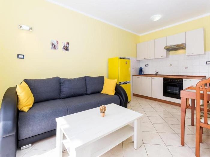 Pool-view 1-bedroom apartment in Obrovac