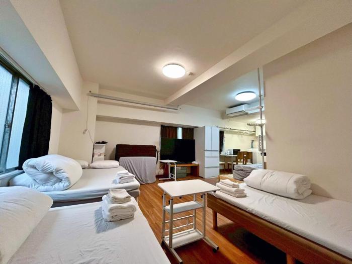 Skytree地鐵徒步5分 4套衛浴 4套房 洗衣機 有電梯 頂樓東京晴空塔夜景 直達表參道V444