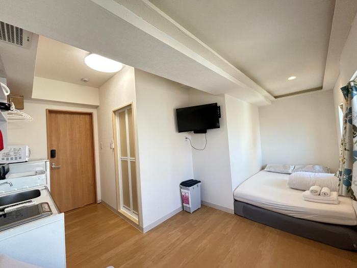 Skytree車站5分 3套衛浴 有電梯 表參道 機場直達 廚房 洗衣機 自助式入住 電梯 644