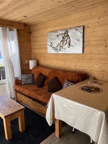 Studio cabine à La Clusaz avec garage