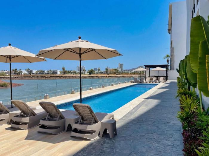 Modern Condo with Pool in Marina Mazatlan
