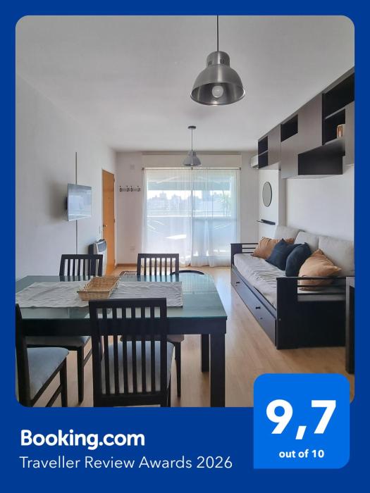 Departamento con terraza y cochera incluída