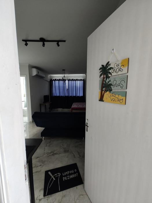 Studio pé na areia com vista para o mar