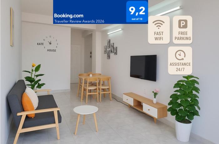 Kates house Phan Thiet - Apartment 65m2 2BR, 7 mins to Doi Duong Beach