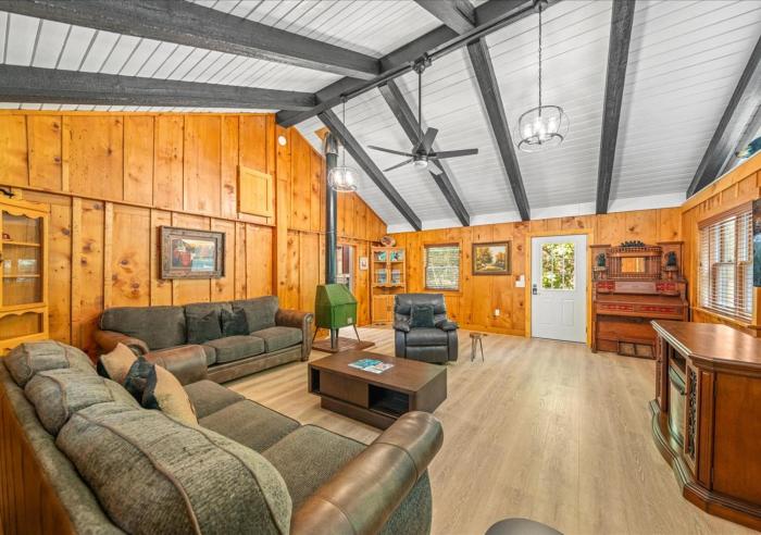 Rustic Lodge - Pet-Friendly Cabin with Hot Tub & Fire Pit