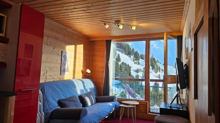 Plein Sud, skis aux pieds, linge & ménage inclus---South-facing, SKI-IN-OUT,included---Arc 2000, Le Varet