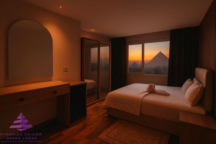 Pyramids Enigma Inn - Roof top and restaurant