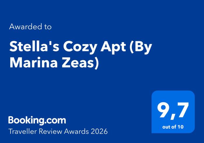Stellas Cozy Apt (By Marina Zeas)