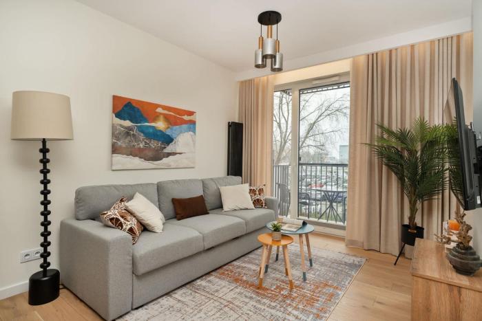 Stylish Studio in Ożarów Mazowiecki with Balcony by Noclegi Renters