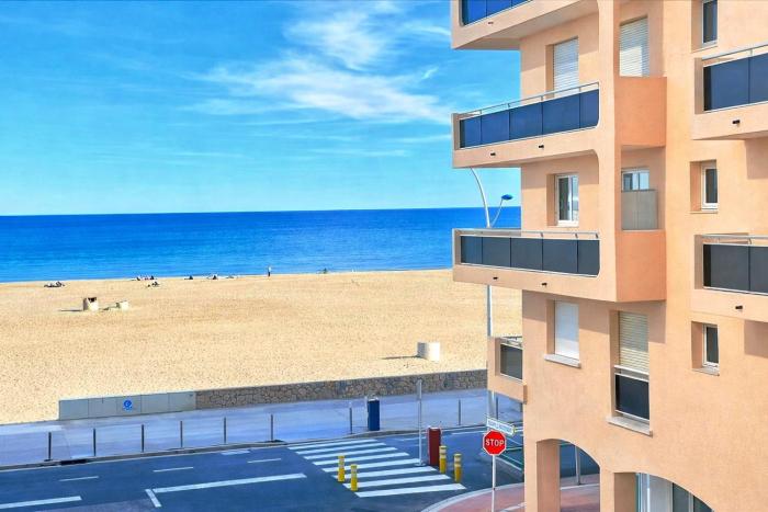 LE COSY Canet - Studio pour 2 personnes à 30m de la plage avec parking privé