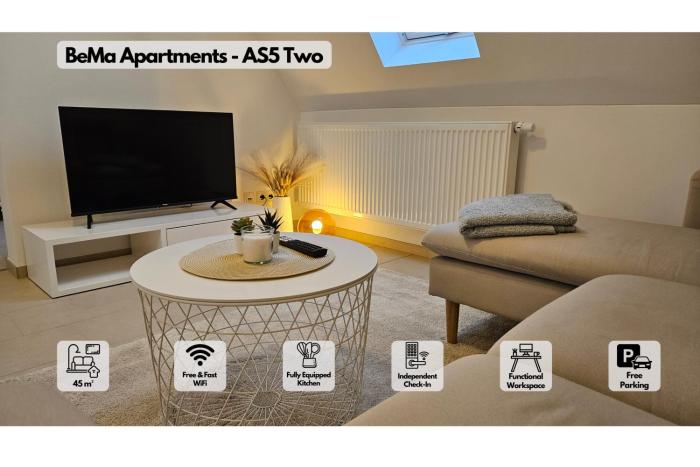 BeMa Apartments Hallstadt - ruhig, zentral, geräumig und in unmittelbarer Nähe zu Bamberg - AS5 Two